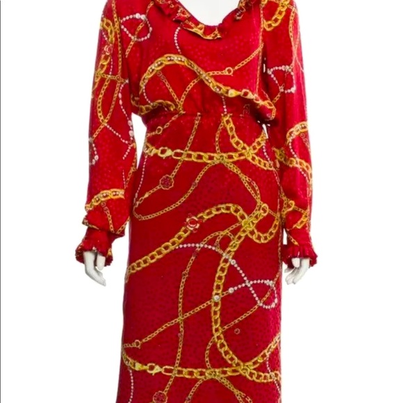 Balenciaga In-Out Flou Dress-FR/40 US/8 MSRP$2690 - Picture 7 of 13